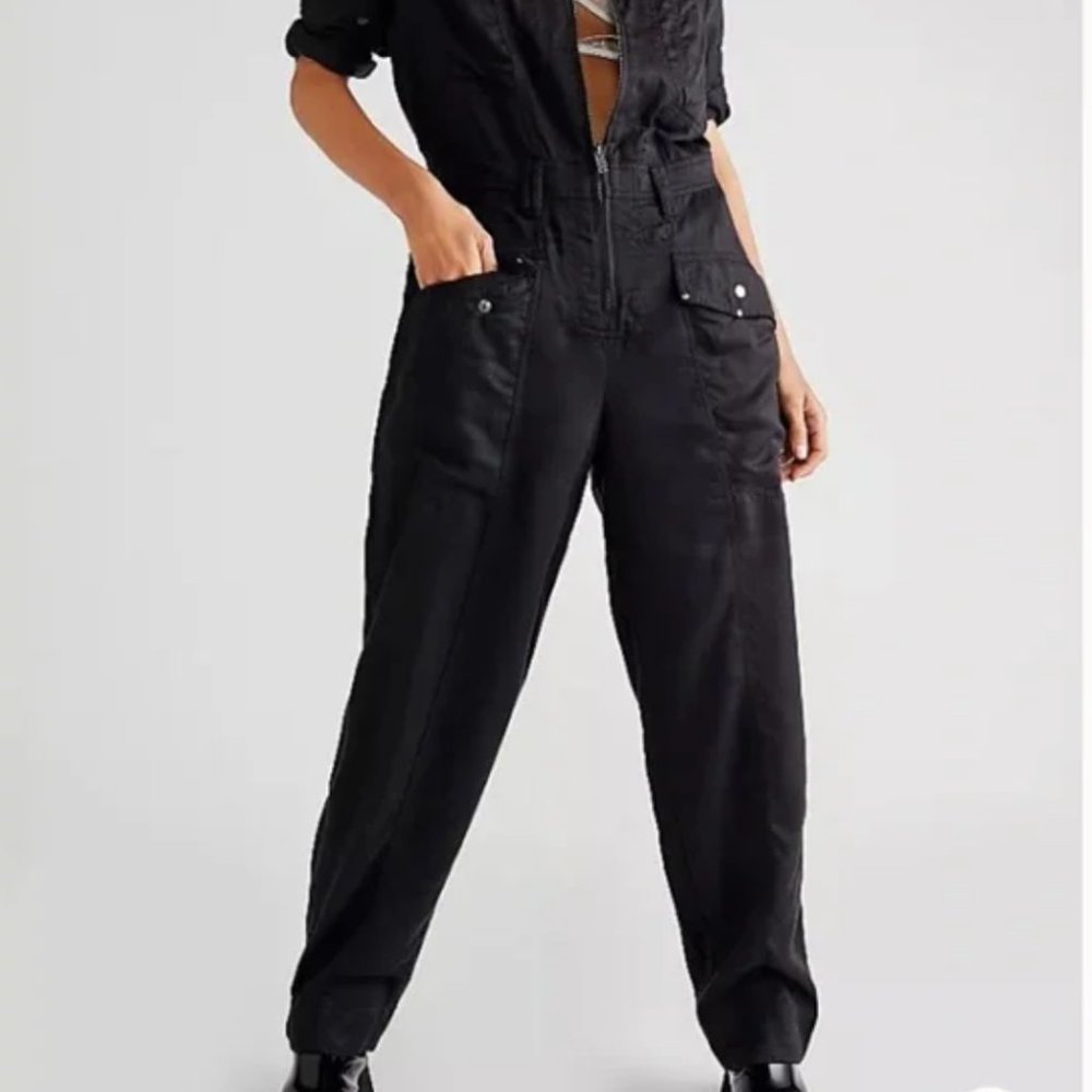 Free People Time For Me Coveralls NEW - Picture 8 of 8